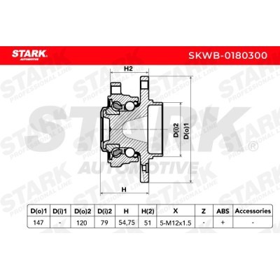Łożysko Koła Stark SKWB-0180300 SKWB-0180300 - foto 5