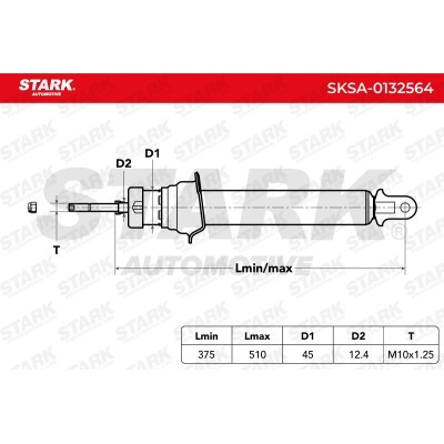 Amortyzator Stark SKSA-0132564 SKSA-0132564 - foto 6