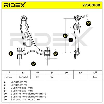 Wahacz RIDEX 273C0108 273C0108 - foto 6