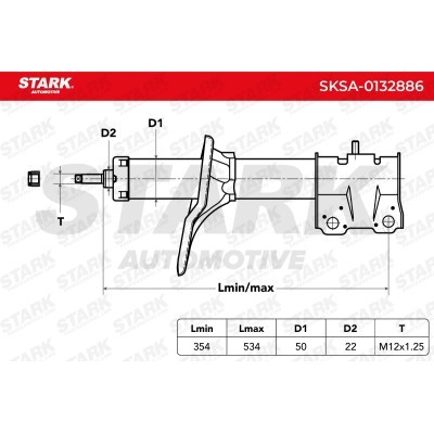 Amortyzator Stark SKSA-0132886 SKSA-0132886 - foto 7