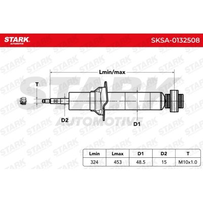 Amortyzator Stark SKSA-0132508 SKSA-0132508 - foto 7