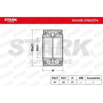 Łożysko Koła Stark SKWB-0180574 SKWB-0180574 - foto 2