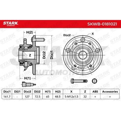 Łożysko Koła Stark SKWB-0181021 SKWB-0181021 - foto 8