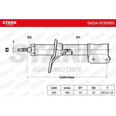 Amortyzator Stark SKSA-0130951 SKSA-0130951 - foto 3