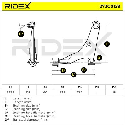Wahacz RIDEX 273C0129 273C0129 - foto 6