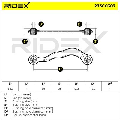Wahacz RIDEX 273C0307 273C0307 - foto 6