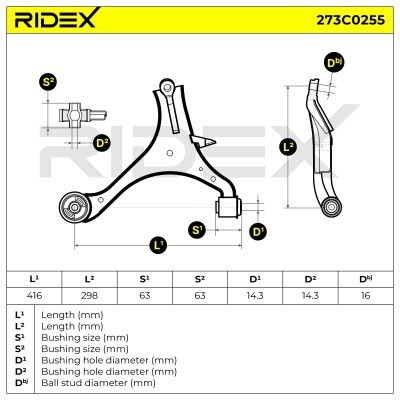 Wahacz RIDEX 273C0255 273C0255 - foto 3