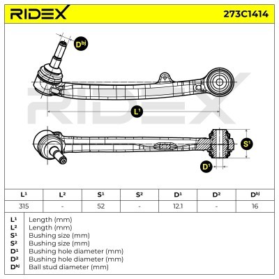 Wahacz RIDEX 273C1414 273C1414 - foto 7