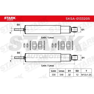 Amortyzator Stark SKSA-0133205 SKSA-0133205 - foto 4