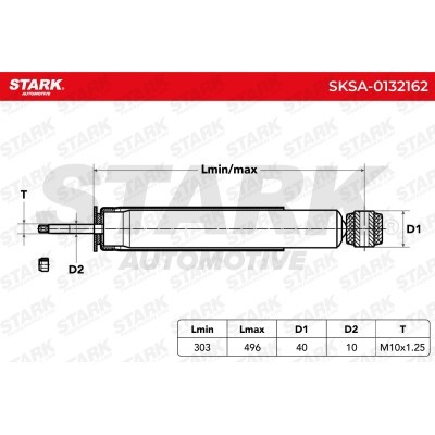 Amortyzator Stark SKSA-0132162 SKSA-0132162 - foto 3