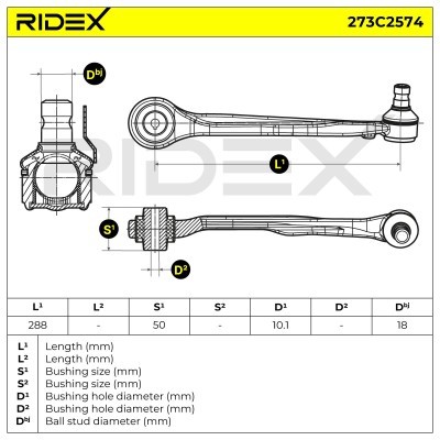 Wahacz RIDEX 273C2574 273C2574 - foto 7