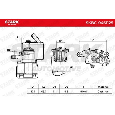 Zacisk Hamulcowy Stark SKBC-0461125 SKBC-0461125 - foto 7
