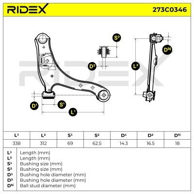 Wahacz RIDEX 273C0346 273C0346 - foto 13