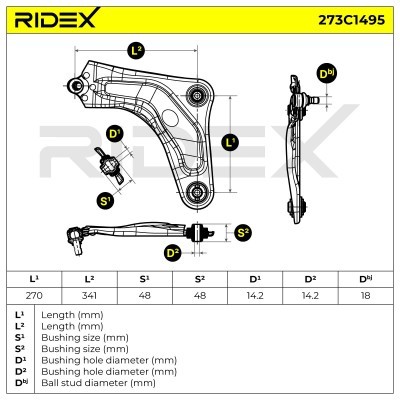 Wahacz RIDEX 273C1495 273C1495 - foto 5