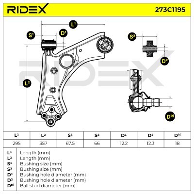 Wahacz RIDEX 273C1195 273C1195 - foto 6