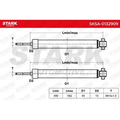 Amortyzator Stark SKSA-0132909 SKSA-0132909 - foto 4