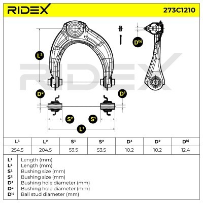 Wahacz RIDEX 273C1210 273C1210 - foto 6