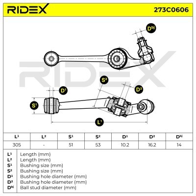 Wahacz RIDEX 273C0606 273C0606 - foto 5
