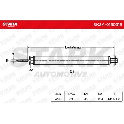 Amortyzator Stark SKSA-0130315 SKSA-0130315 - foto 5