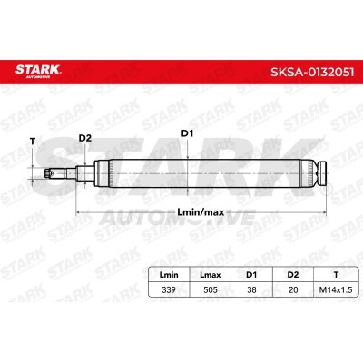 Amortyzator Stark SKSA-0132051 SKSA-0132051 - foto 4