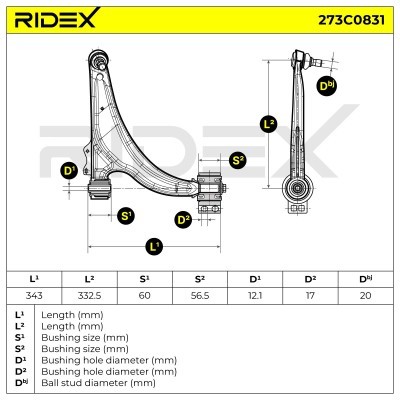 Wahacz RIDEX 273C0831 273C0831 - foto 5