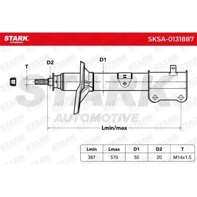 Amortyzator Stark SKSA-0131887 SKSA-0131887 - foto 7