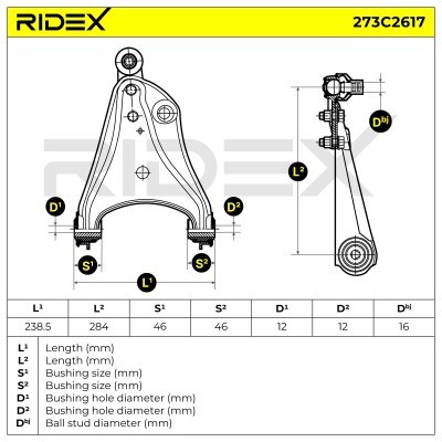 Wahacz RIDEX 273C2617 273C2617 - foto 7