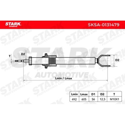 Amortyzator Stark SKSA-0131479 SKSA-0131479 - foto 3