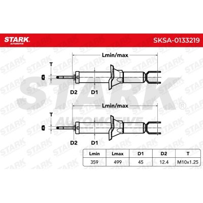 Amortyzator Stark SKSA-0133219 SKSA-0133219 - foto 5