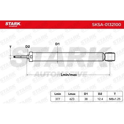 Amortyzator Stark SKSA-0132100 SKSA-0132100 - foto 3
