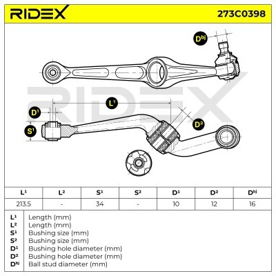 Wahacz RIDEX 273C0398 273C0398 - foto 6