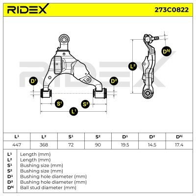 Wahacz RIDEX 273C0822 273C0822 - foto 6