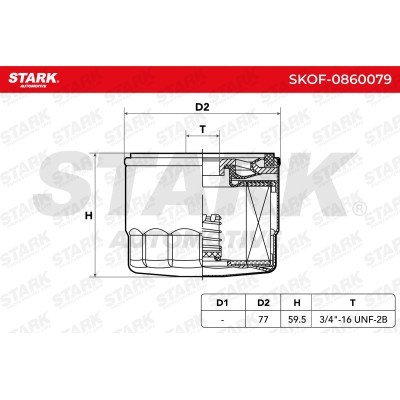 Filtr Oleju Stark SKOF-0860079 SKOF-0860079 - foto 6
