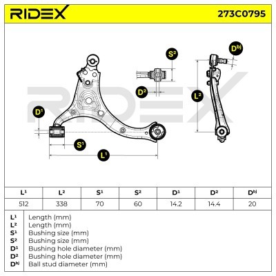 Wahacz RIDEX 273C0795 273C0795 - foto 6