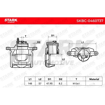 Zacisk Hamulcowy Stark SKBC-0460737 SKBC-0460737 - foto 3
