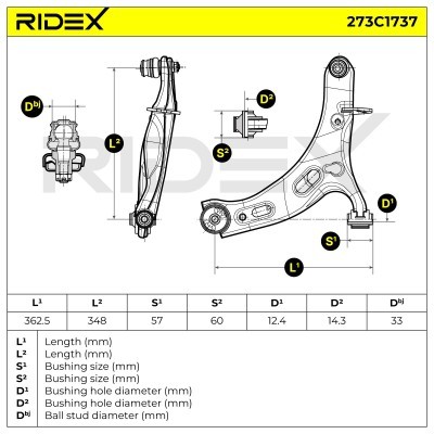 Wahacz RIDEX 273C1737 273C1737 - foto 5