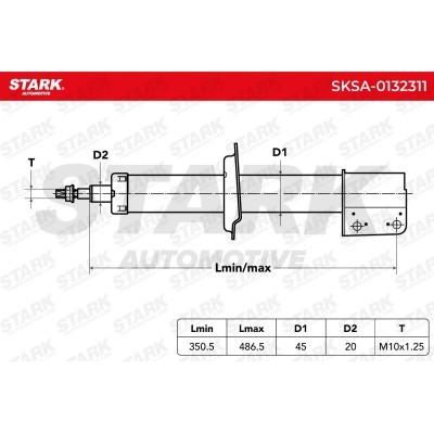 Amortyzator Stark SKSA-0132311 SKSA-0132311 - foto 3