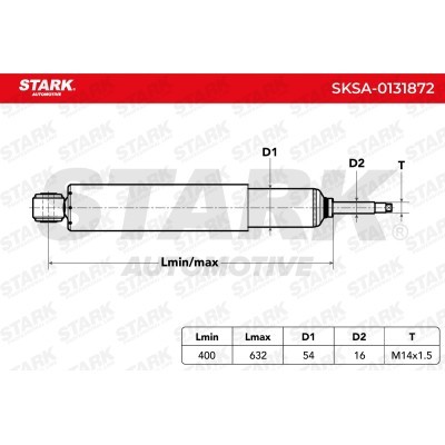 Amortyzator Stark SKSA-0131872 SKSA-0131872 - foto 6