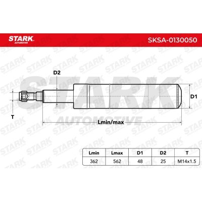 Amortyzator Stark SKSA-0130050 SKSA-0130050 - foto 3