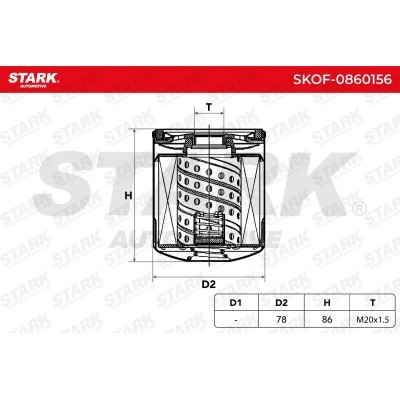 Filtr Oleju Stark SKOF-0860156 SKOF-0860156 - foto 5