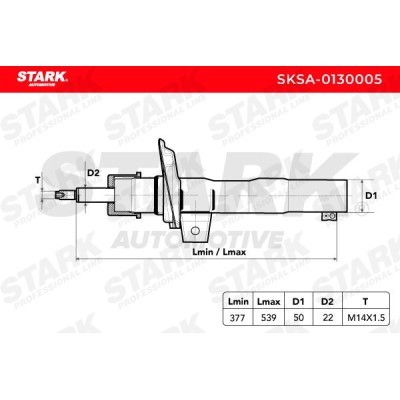 Amortyzator Stark SKSA-0130005 SKSA-0130005 - foto 4