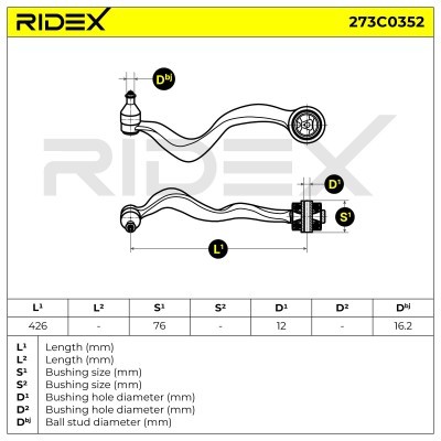 Wahacz RIDEX 273C0352 273C0352 - foto 7