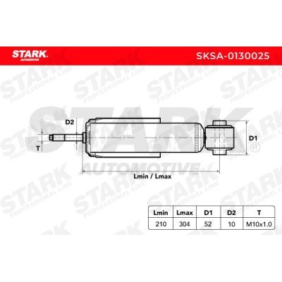 Amortyzator Stark SKSA-0130025 SKSA-0130025 - foto 4