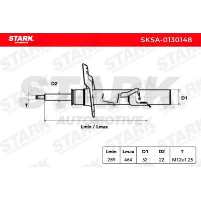 Amortyzator Stark SKSA-0130148 SKSA-0130148 - foto 3
