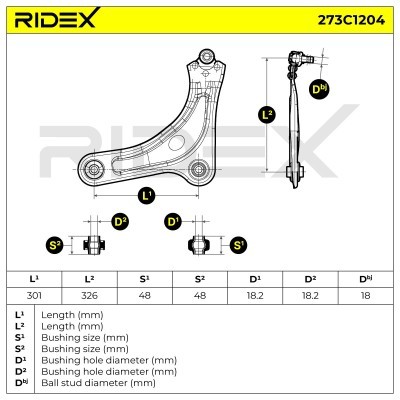 Wahacz RIDEX 273C1204 273C1204 - foto 5