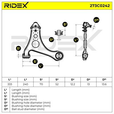 Wahacz RIDEX 273C0242 273C0242 - foto 9