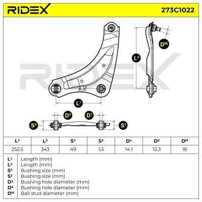Wahacz RIDEX 273C1022 273C1022 - foto 5