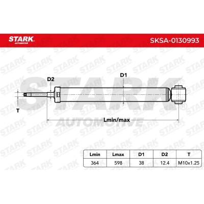 Amortyzator Stark SKSA-0130993 SKSA-0130993 - foto 3