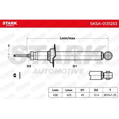 Amortyzator Stark SKSA-0131253 SKSA-0131253 - foto 5