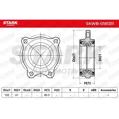 Łożysko Koła Stark SKWB-0181311 SKWB-0181311 - foto 10